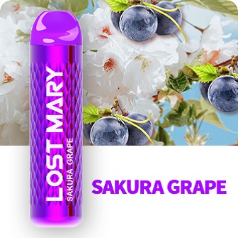 Sakura Grape Lost Mary Disposable - 3000 & 3000 Pro Pods